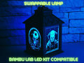 💀 The Lantern of the Damned – Horror LED Shadow Lamp