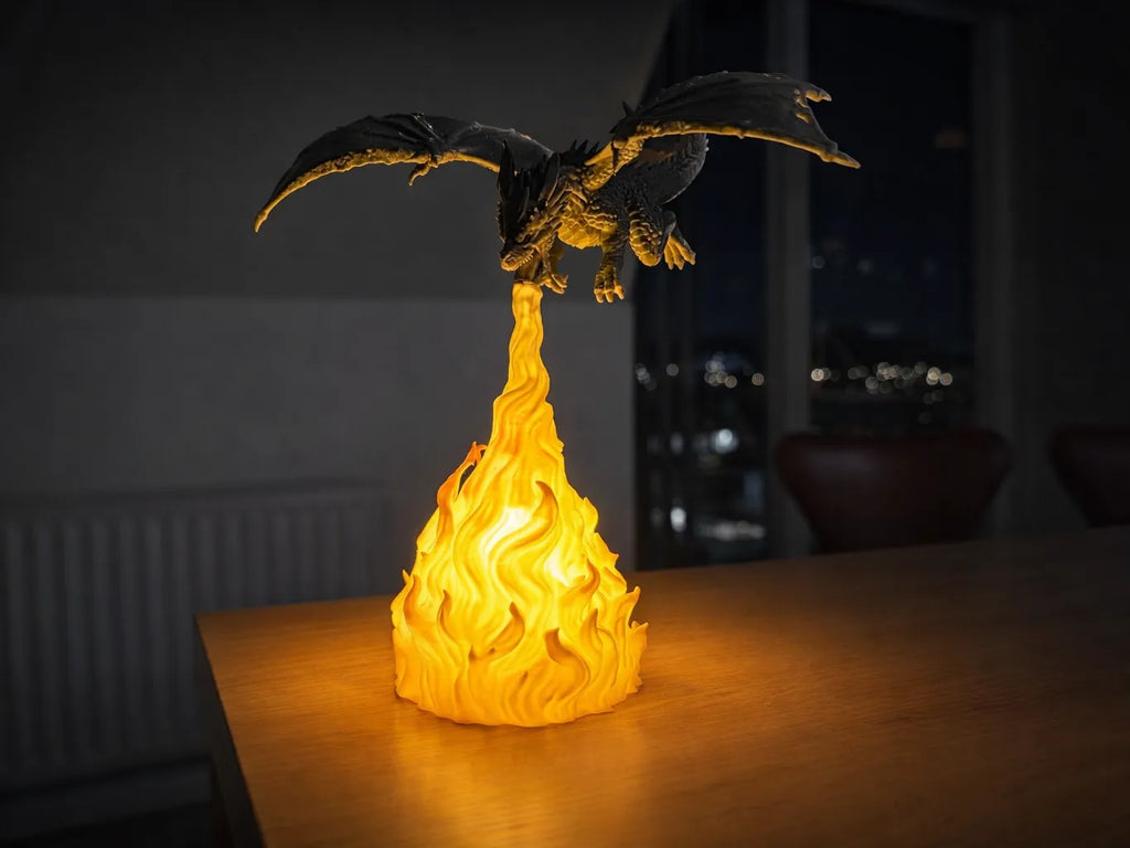 Flame Breath Dragon "Lamp"