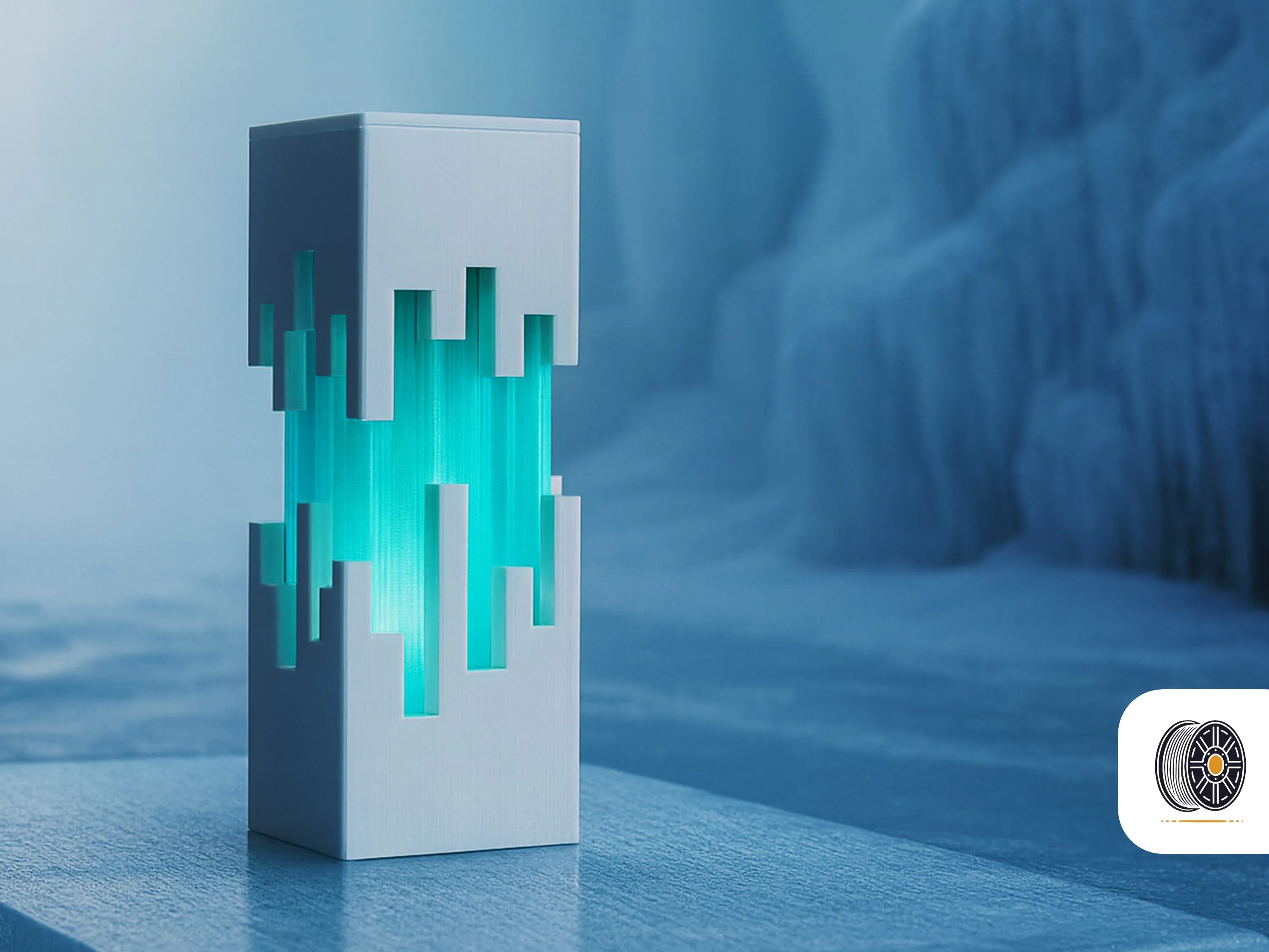 A Modern Futuristic Prism Lamp