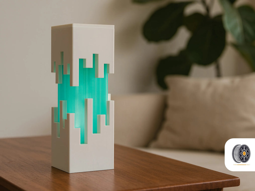 A Modern Futuristic Prism Lamp