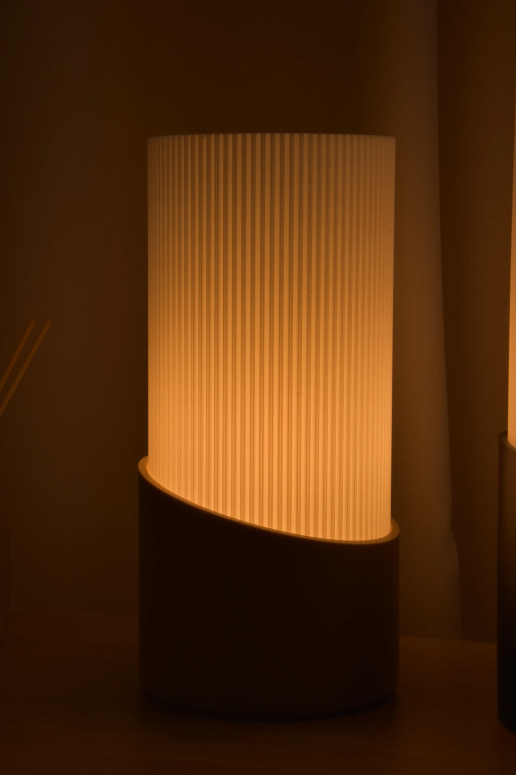 Japandi Column Lamp