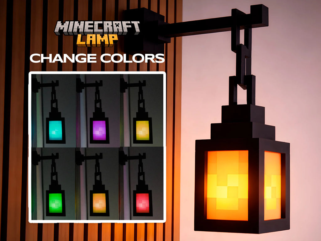 Minecraft Lamp – Decorative Lamp