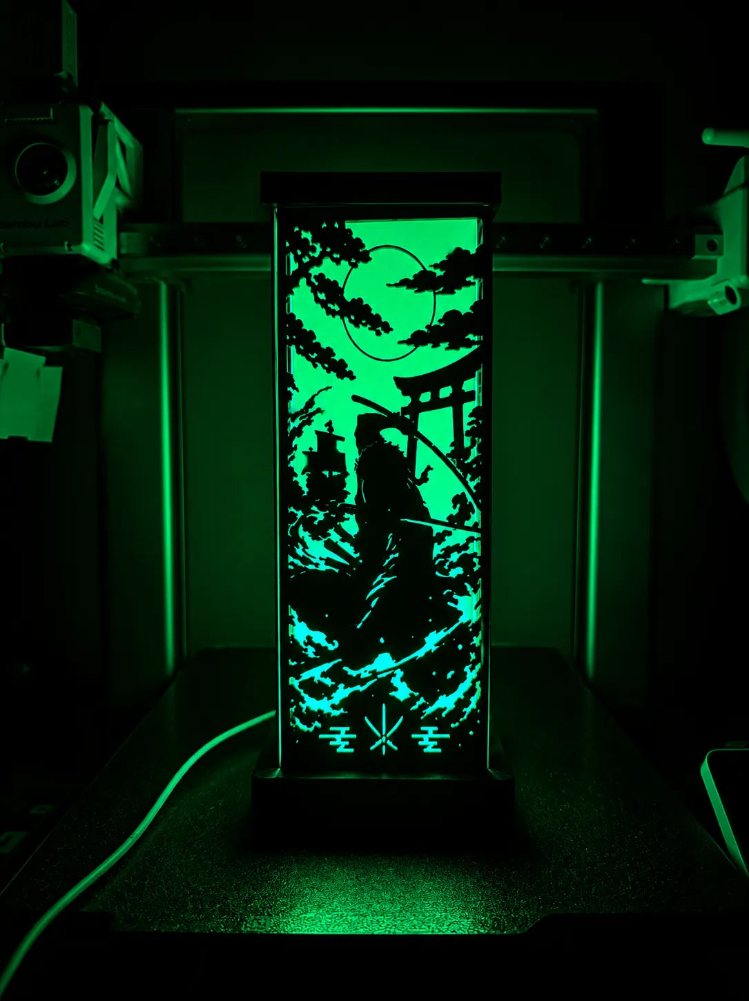 Anime Pirate Shadow Lamp – LED 3D Room Light