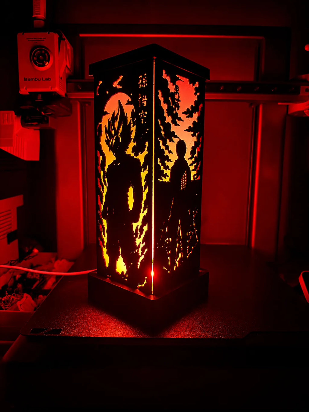 Led Shadow Lamp - Anime
