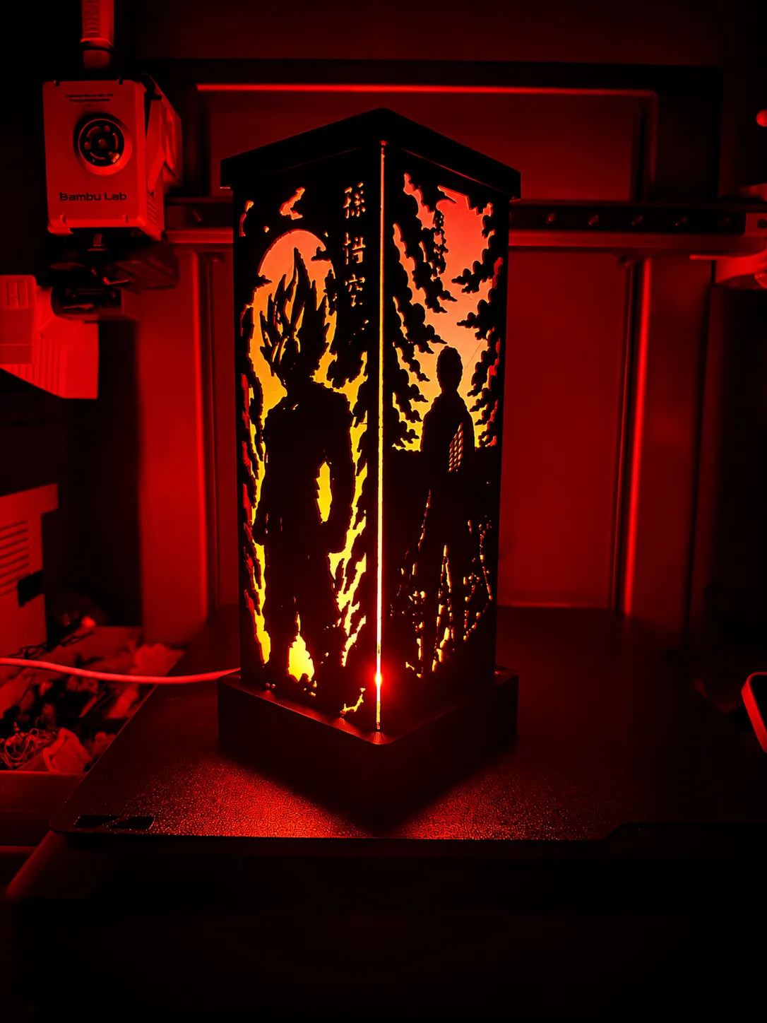 Led Shadow Lamp - Anime