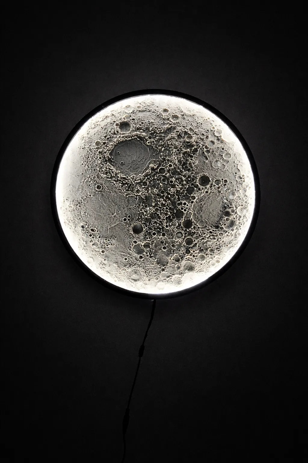 🌕 3D Moon Lamp – Realistic Lunar LED Night Light