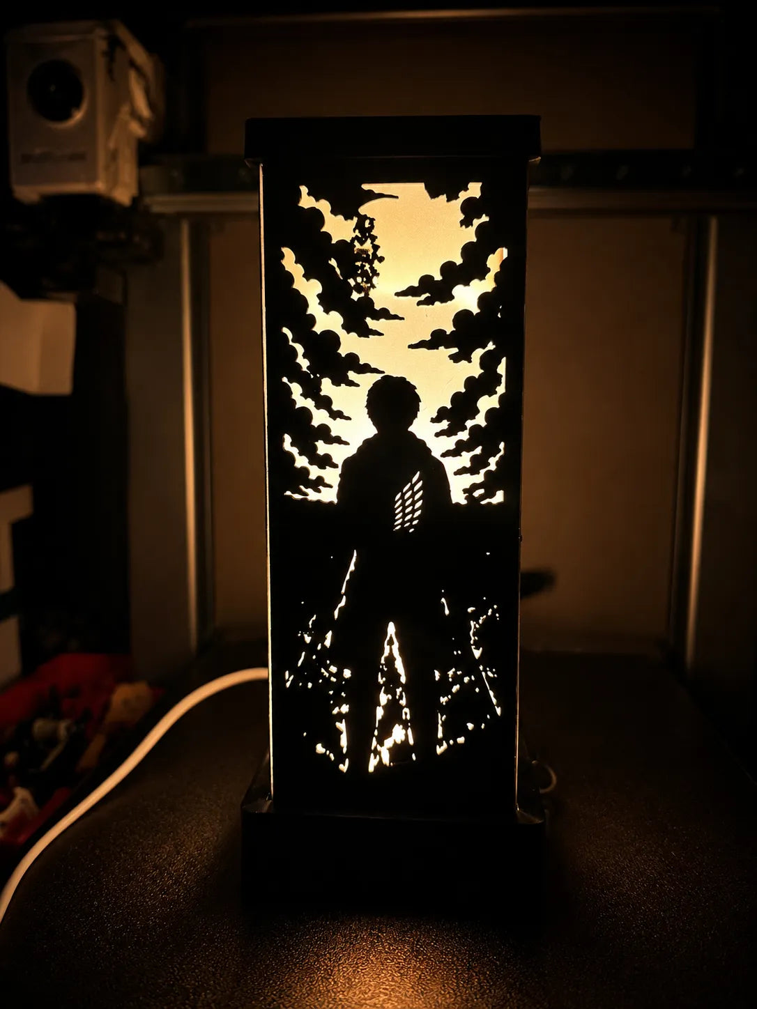 Led Shadow Lamp - Anime