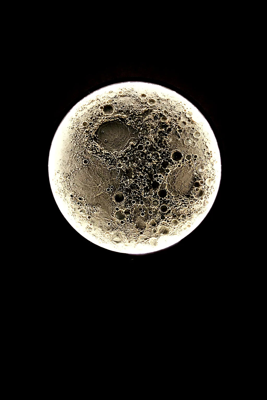 🌕 3D Moon Lamp – Realistic Lunar LED Night Light