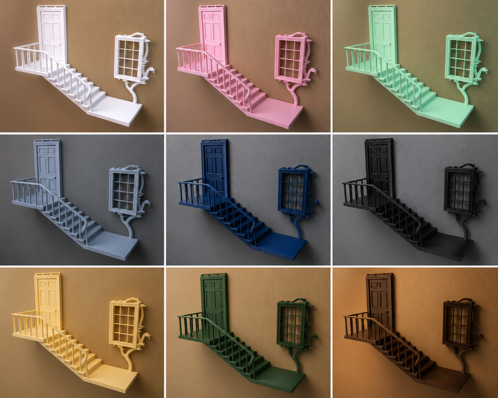 Tiny Door - Wall Art & Shelf