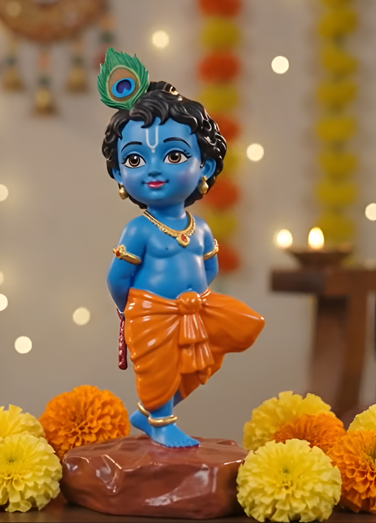 Little Krishna Murti | 3D Printed Krishna Idol