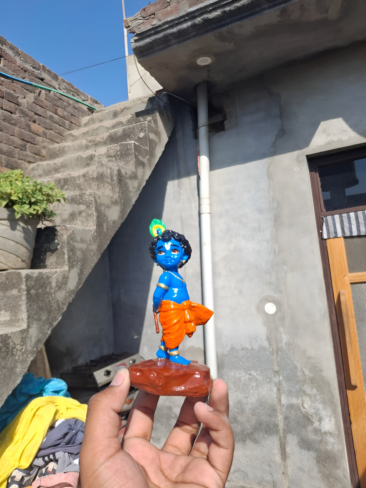 Little Krishna Murti | 3D Printed Krishna Idol