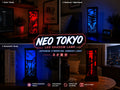 Neo Tokyo LED Shadow Lamp–Japanese Cyberpunk Light