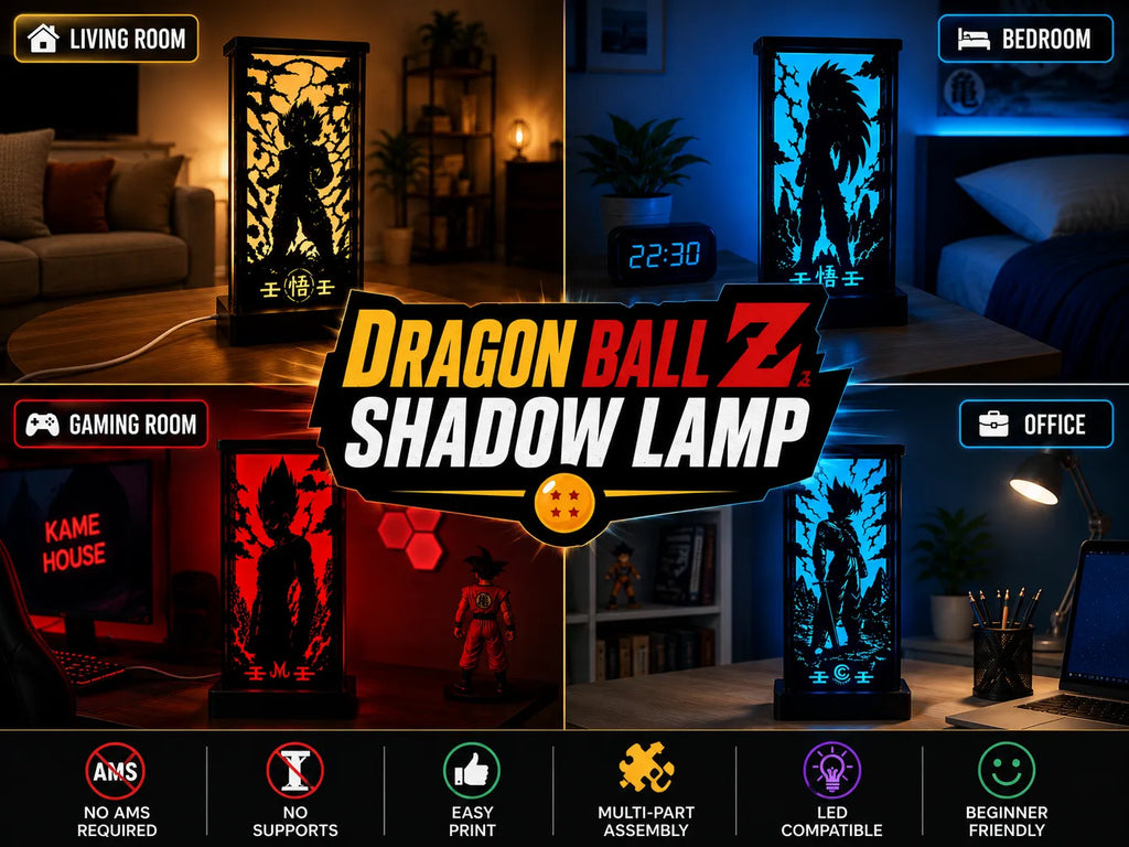Dragon Ball Z - Shadow Lamp