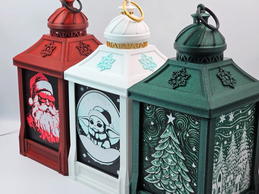 💀 The Lantern of the Damned – Horror LED Shadow Lamp